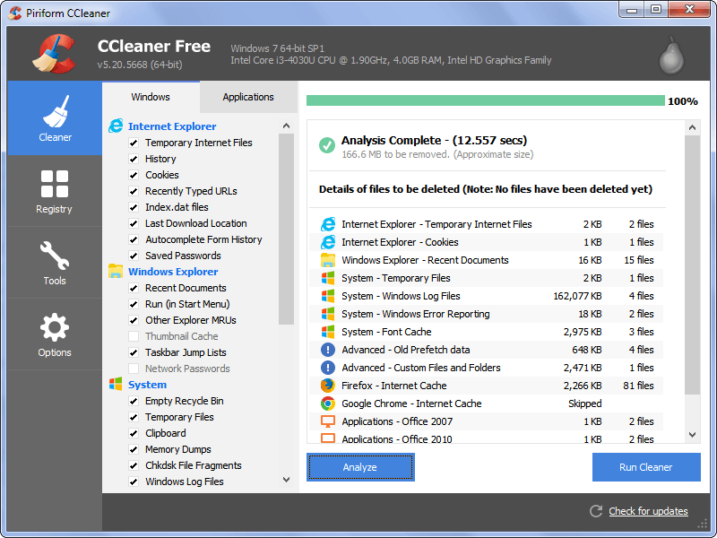 is there a third party app cleaner like cc cleaner for mac os sierra